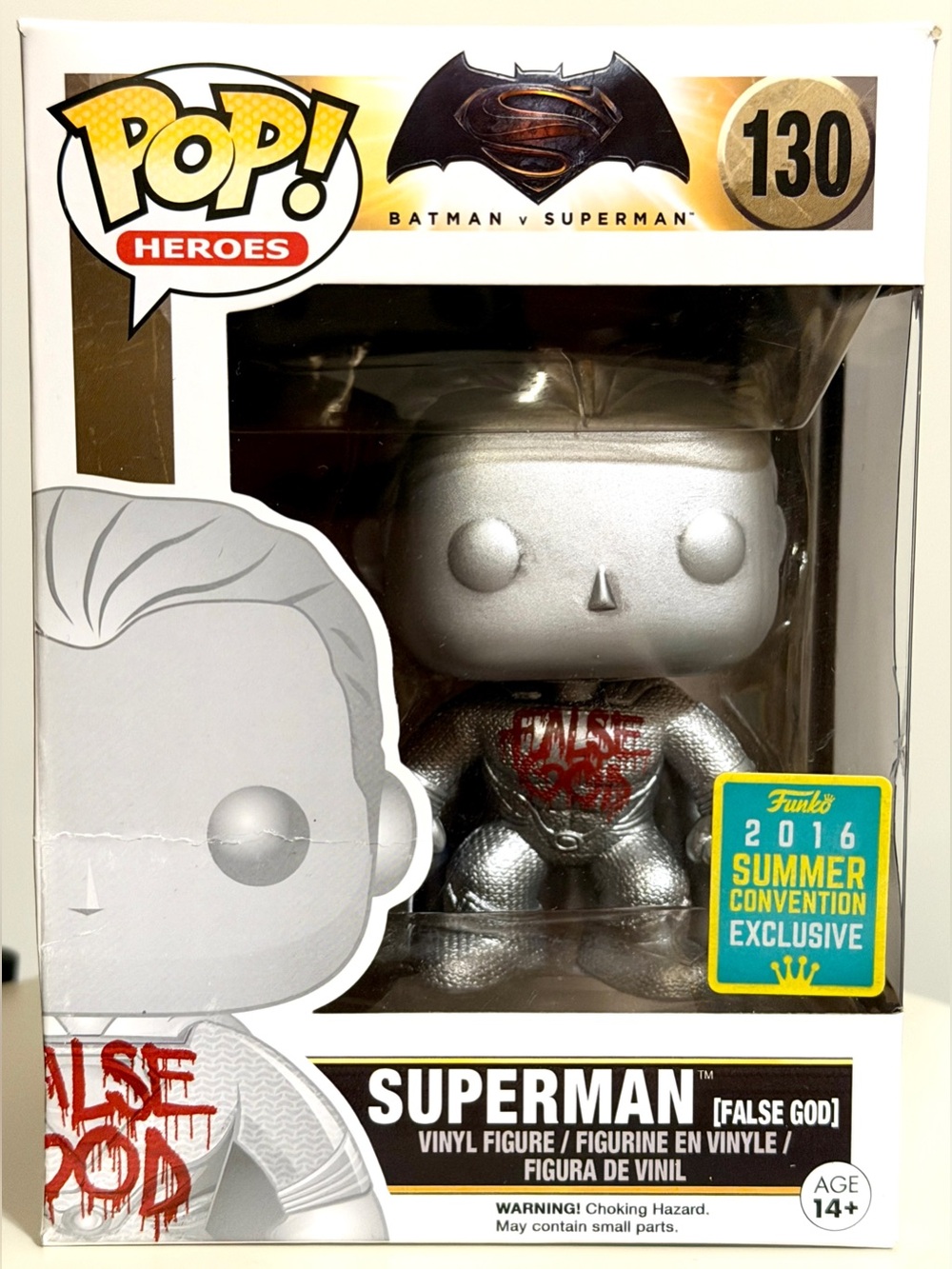 DC Comics Superman (Metallic) Funko Pop! Vinyl Figure